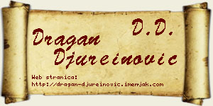 Dragan Đureinović vizit kartica